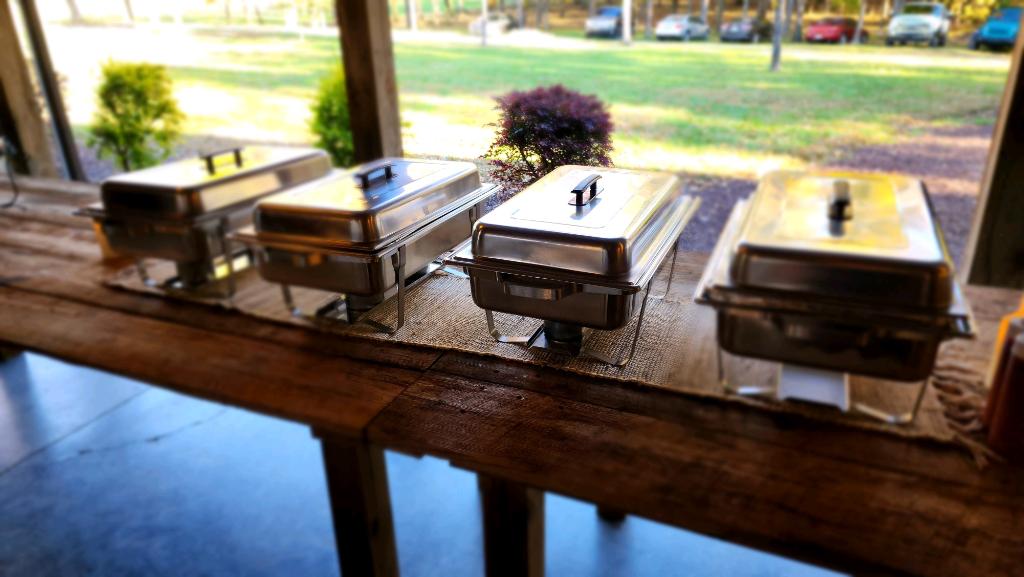 Puerto Rican wedding buffet catering setup in Charlotte NC Puerto Rican wedding buffet catering setup in Charlotte NC